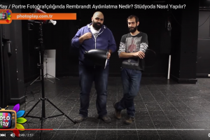 PhotoPlay / Portre Fotoğrafçılığında Rembrandt Aydınlatma Nedir? Stüdyoda Nasıl Yapılır?